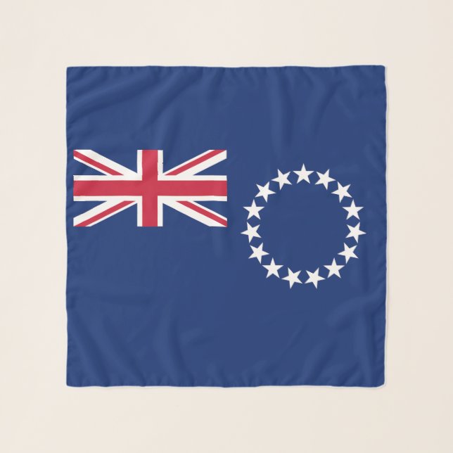 Cook Islands Flag Scarf (Front)
