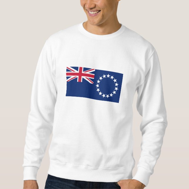 Cook Islands Flag Sweatshirt (Front)