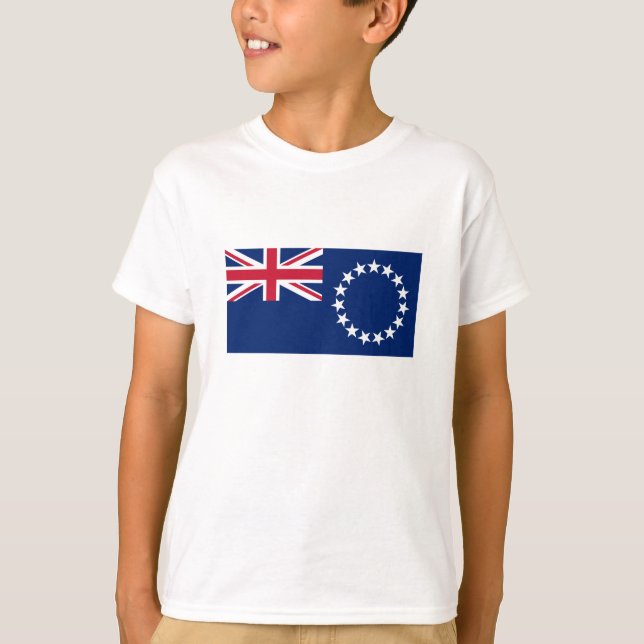 Cook Islands Flag T-Shirt (Front)