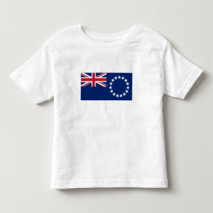 Cook Islands Flag Toddler T-shirt