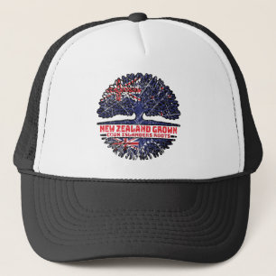 Cook Islands Islander New Zealander New Zealand Trucker Hat