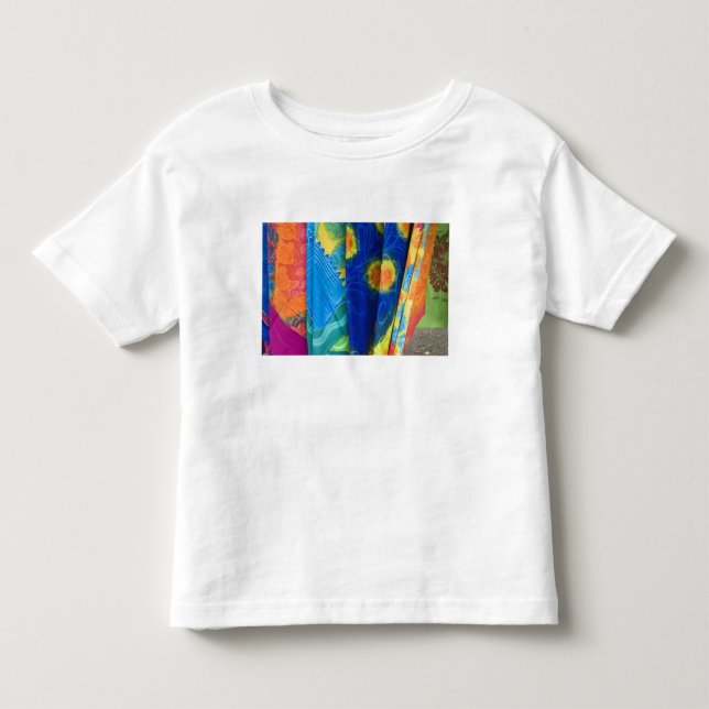 Cook Islands, Rarotonga. Batik cloth Punanga Nui Toddler T-shirt (Front)