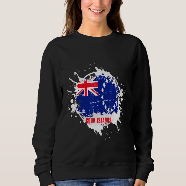 Cook Islands Splash Sweatshirt (Front)