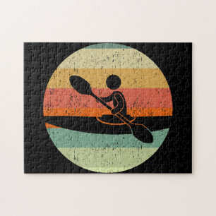 Cook Kayak Sunset Jigsaw Puzzle
