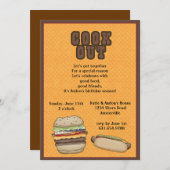 Cook Out Invitation (Front/Back)