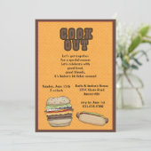 Cook Out Invitation (Standing Front)