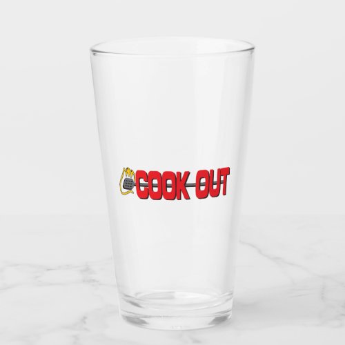 Cook Out restaurant Glass