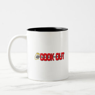 Cook Out (restaurant) Two-Tone Coffee Mug