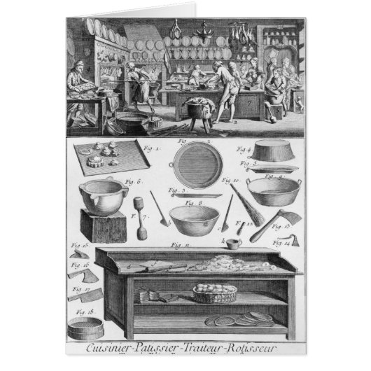Cook, Pastrycook, Caterer Cards (Front)