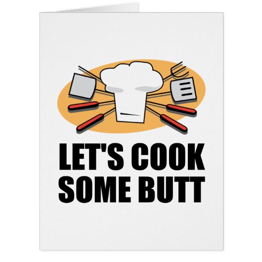 Cook Some Butt Cards (Front)