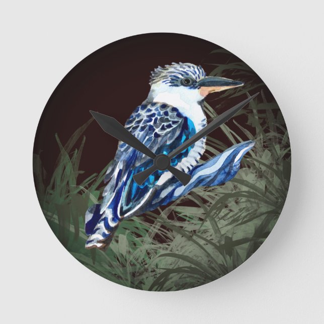 cookaburra round clock (Front)