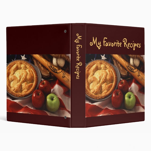 Cookbook 3 Ring Binder (Background)
