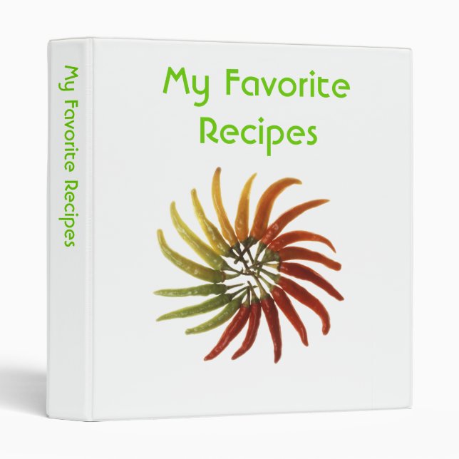 Cookbook Binder (Front/Spine)