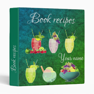 Cookbook, book recipes 3 ring binder