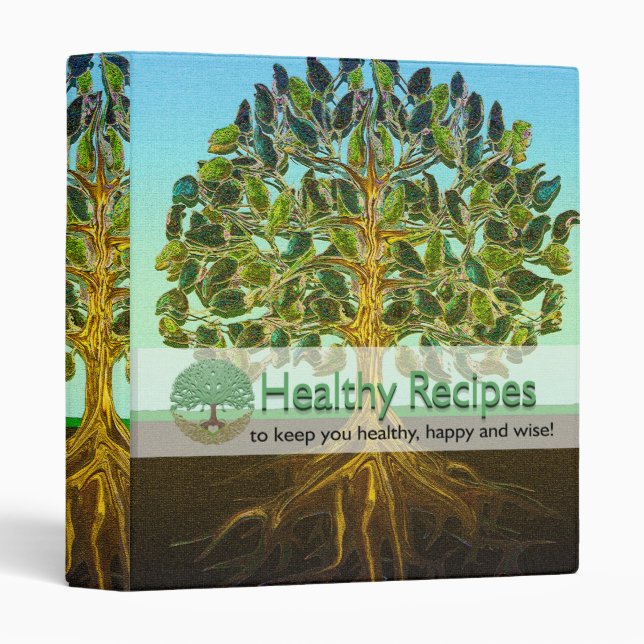 Cookbook, scrapbook, journal, diary... 3 ring binder (Front/Spine)