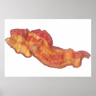 Cooked Bacon Poster