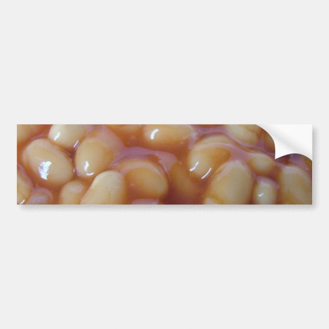 Cooked Beans Bumper Sticker (Front)