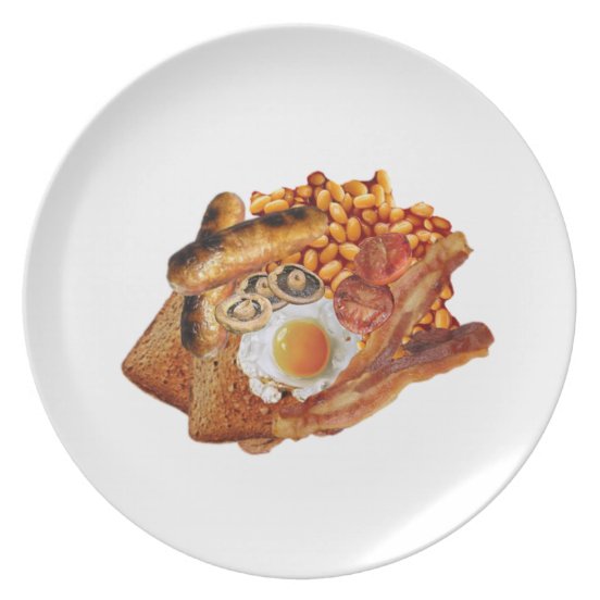 Breakfast Dinner Plates | Zazzle
