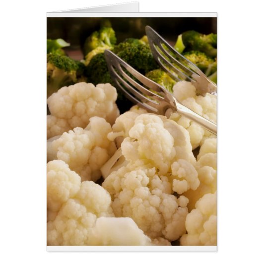 Cooked cauliflower cards (Front)