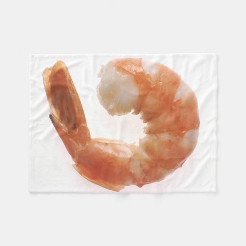 Cooked Shrimp Fleece Blanket