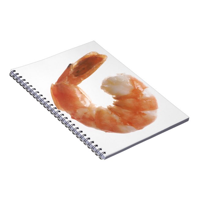 Cooked Shrimp Notebook (Right Side)