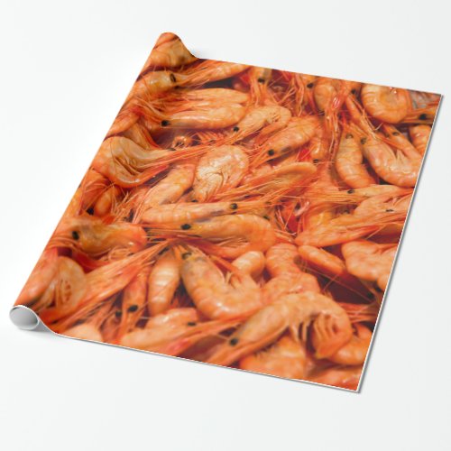 Cooked Shrimp Wrapping Paper