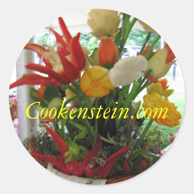 Cookenstein.com stickers (Front)