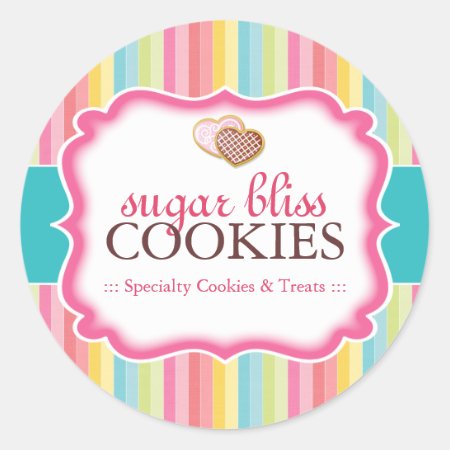 Cookie And Dessert - Packaging Stickers