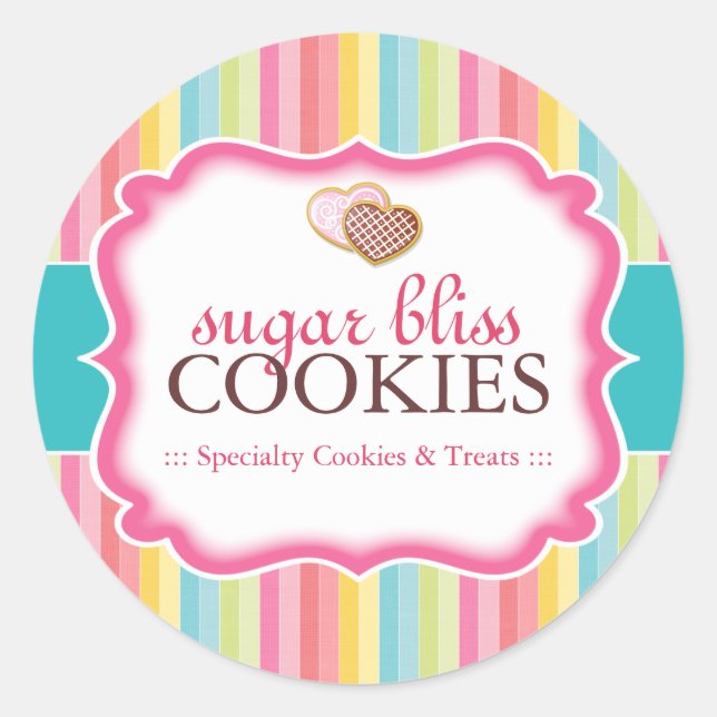 Cookie and Dessert - Packaging Stickers (Front)