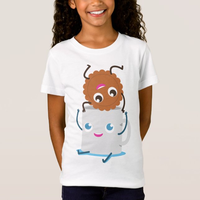 Cookie and Milk Best Friend T-Shirt (Front)