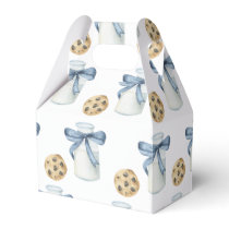 Cookie and Milk Birthday Party Favor Boxes