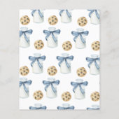 Cookie and Milk birthday time capsule message (Back)