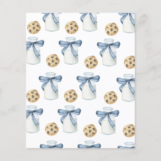 Cookie and Milk birthday time capsule message (Back)