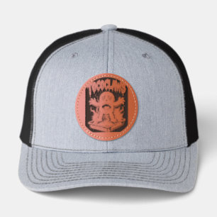 Cookie Apoolayipse Toxic Mutant Monster Retro Horr Leather Patch Hat