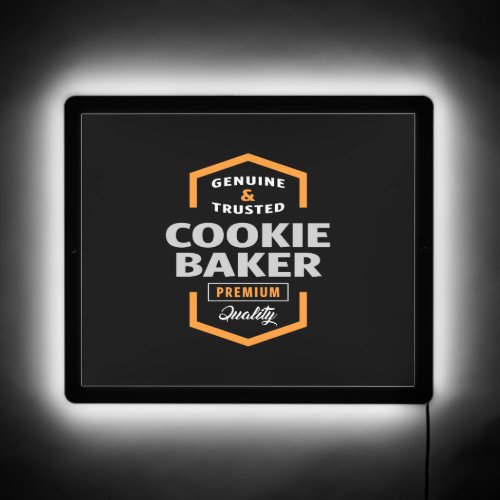 Cookie Baker  Gift Ideas   LED Sign