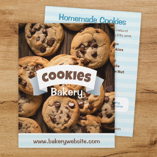 Cookie Bakery Menu Flyer Template