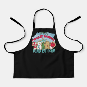 Cookie baking Christmas word art Apron
