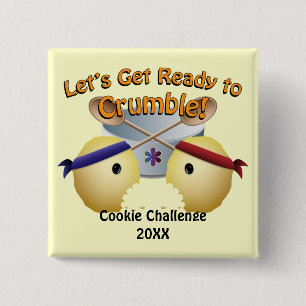 Cookie Baking Competition Button