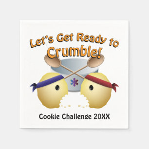 Cookie Baking Competition Paper Napkins