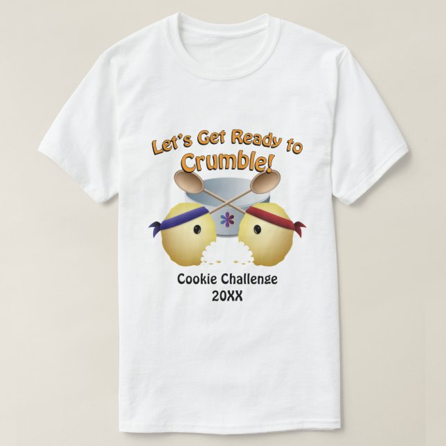 Cookie Baking Competition T-Shirt (Design Front)