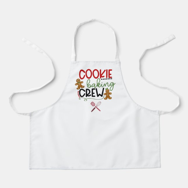 Cookie baking crew apron (Front)