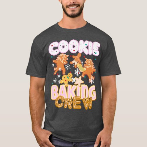 Cookie Baking Crew Authentic Christmas Baker Team  T_Shirt