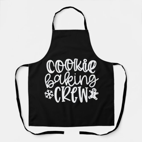 Cookie Baking Crew Christmas Apron