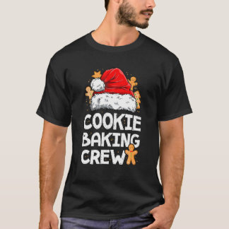 Cookie Baking Crew Family Christmas Gingerbread T-Shirt