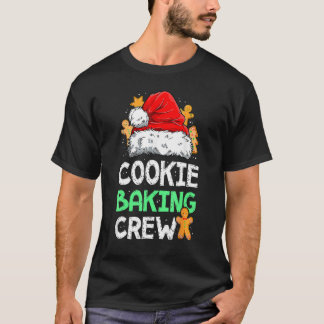 Cookie Baking Crew Family Christmas Gingerbread Te T-Shirt