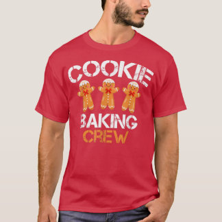 Cookie Baking Crew Funny Christmas Pajamas Family  T-Shirt