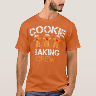 Cookie Baking Crew Funny Christmas Pajamas Family  T-Shirt