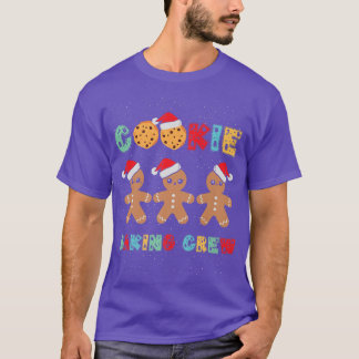 Cookie Baking Crew Gingerbread Men with Xmas Hats T-Shirt