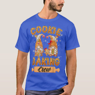 Cookie Baking Crew Gnome Christmas Pajamas For Wo T-Shirt