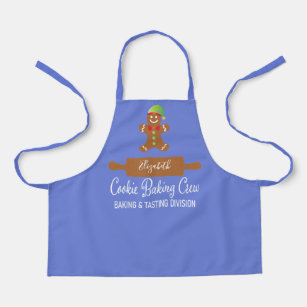 Cookie Baking Crew Kitchen Apron